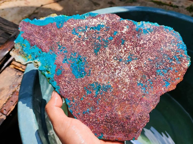 Chrysocolla Copper Dendrite~ large - Image 5
