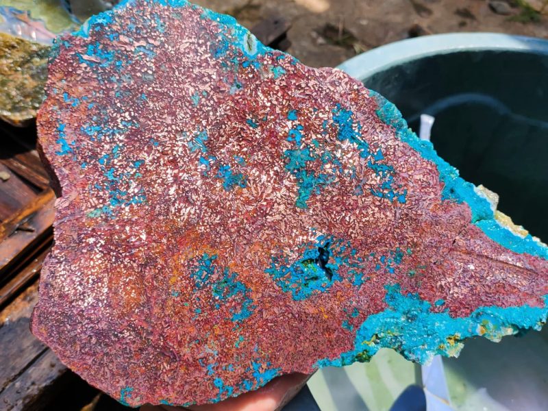 Chrysocolla Copper Dendrite~ large - Image 2